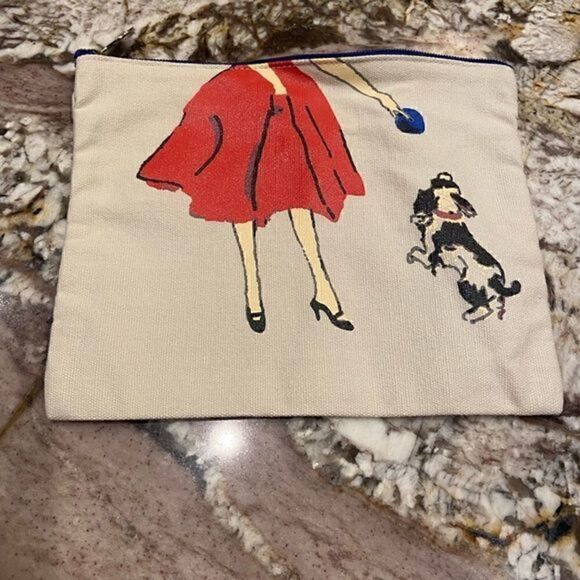 CANVAS‎ zipper pouch/bag - Picture 1 of 5
